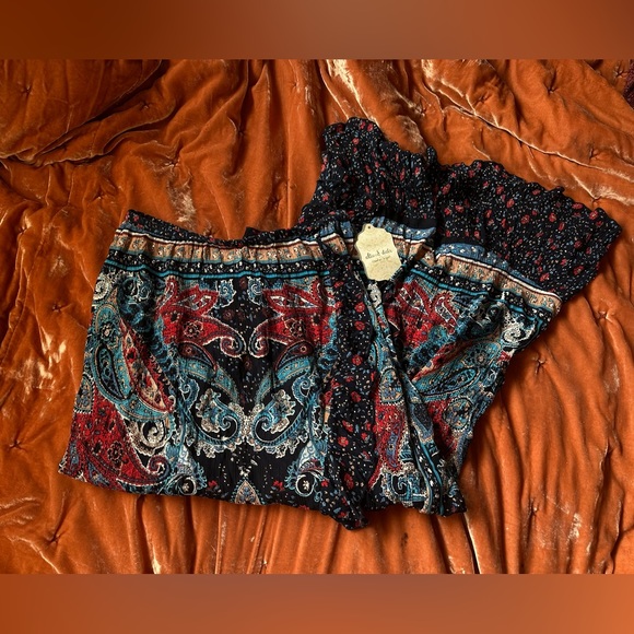 Women’s Altar’d State Patterned High Low Skirt - Picture 1 of 3